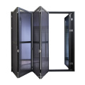 WANJIA Bi folding Door Aluminum Glass Doors  Aluminum Folding Door